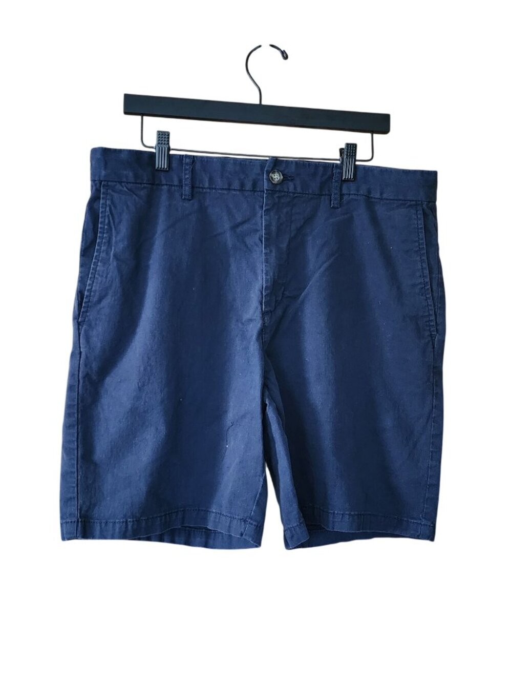 Old Navy Slim Built in Flex Chino Navy Shorts Mens Size 36